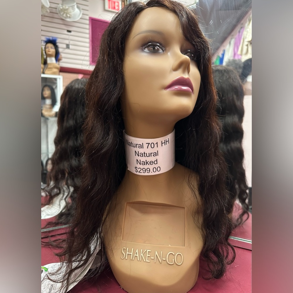 Natural 701 Human Hair Wig